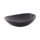 COOKPLAY SHELL LINE PIATTO FONDO CM 22 NERO OPACO ART.12023